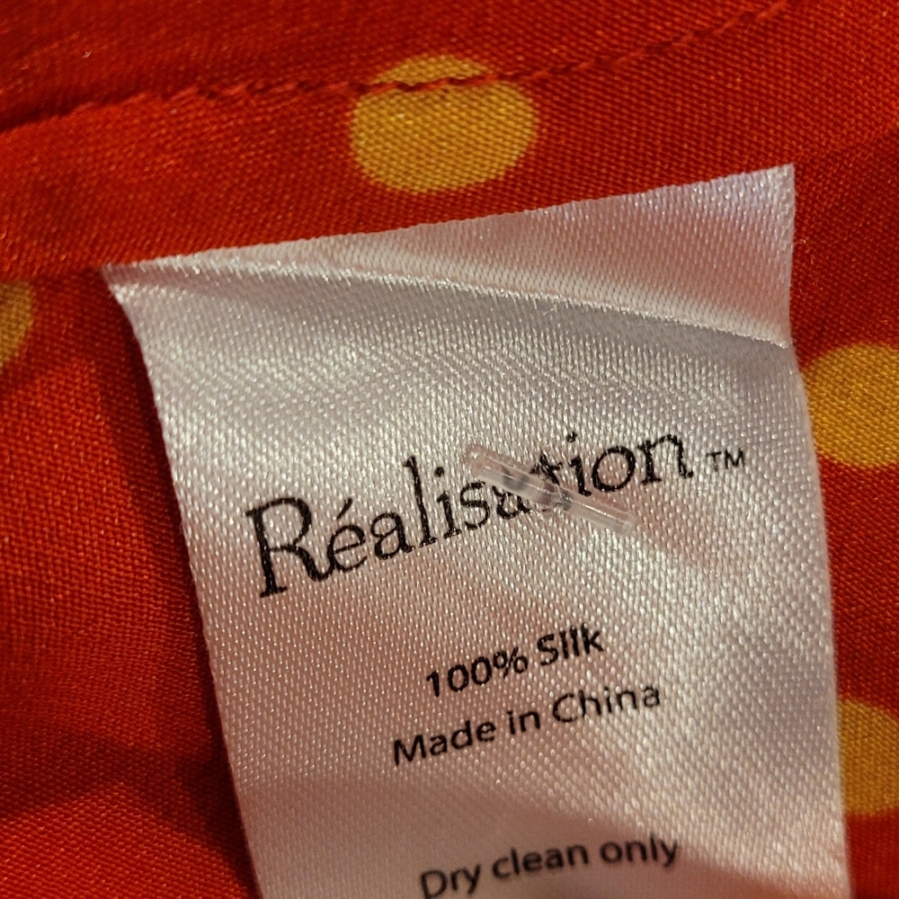 REALISATION PAR THE ALBA ROSSA SILK DRESS - Picture 7 of 8